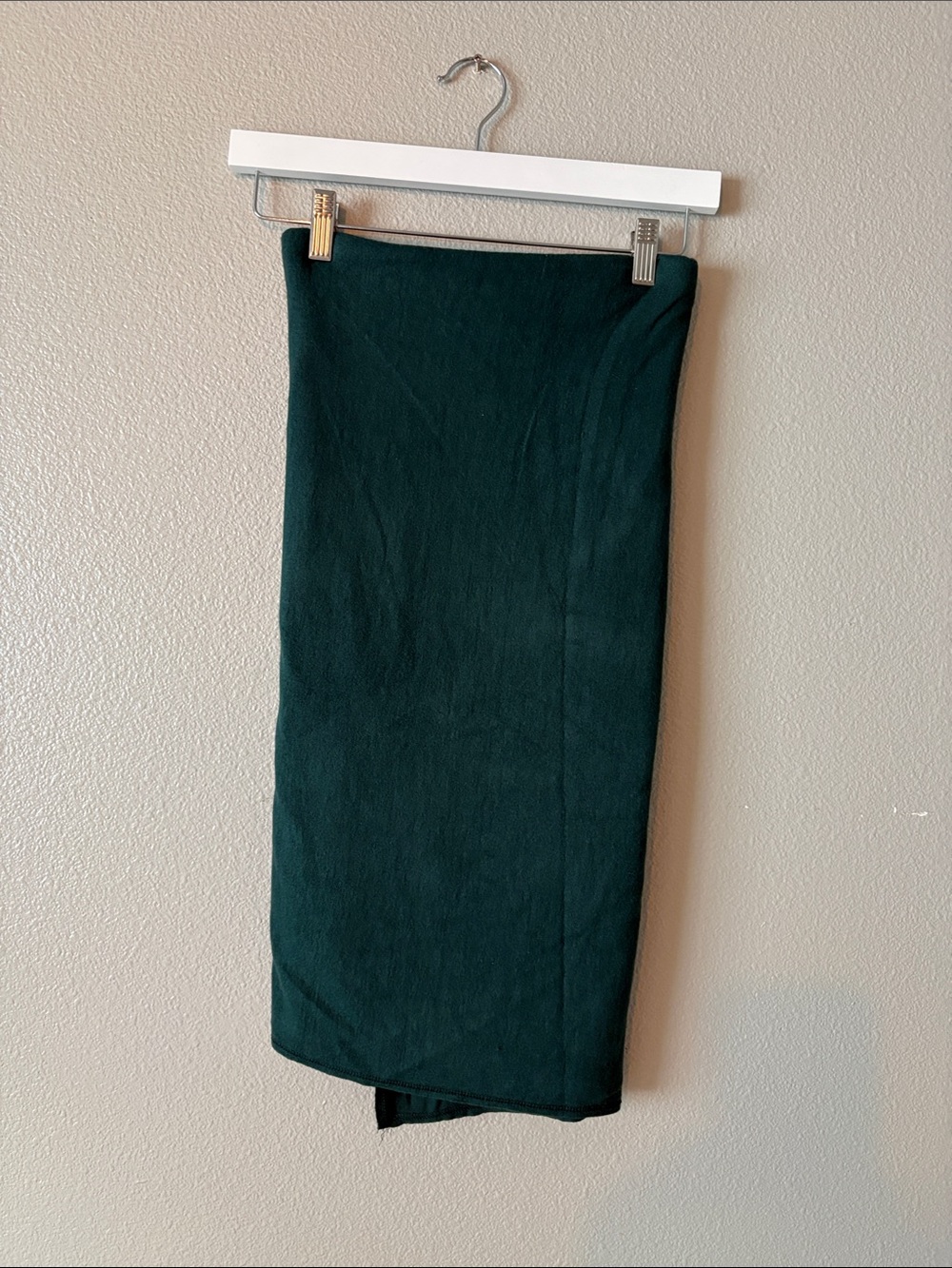 BLEUSALT Hunter Green Luxurious Wrap